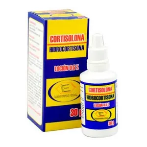 Cortisolona hidrocortisona loción 0,5% 30 g