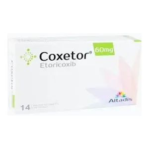 Coxetor etoricoxib 60 mg tabletas Altadis