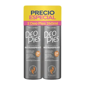 Deo Pies antitranspirante x2 260 mL precio especial