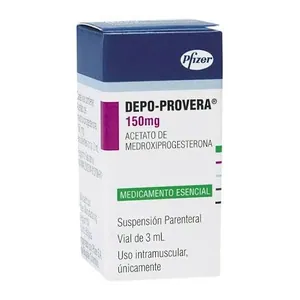 Depo-Provera acetato de medroxiprogesterona 150 mg suspensión inyectable Pfizer