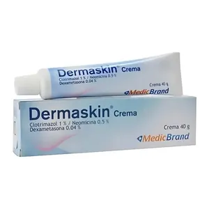 Dermaskin clotrimazol + neomicina + dexametasona crema 40 g MedicBrand