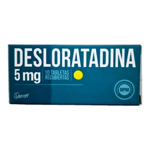 Desloratadina 5 mg tabletas recubiertas Laproff