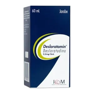 Desloratamin desloratadina 2,5 mg/5 mL jarabe 60 mL