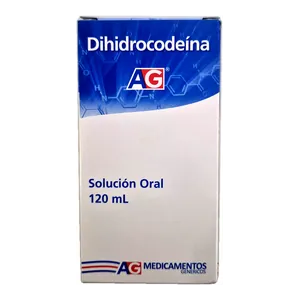 Dihidrocodeína solución oral 120 mL AG