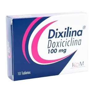 Dixilina doxiciclina 100 mg tabletas
