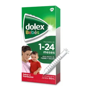 Dolex Bebés acetaminofén jarabe 60 mL GSK