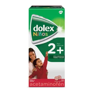 Dolex Niños 2+ tabletas masticables GSK
