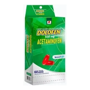Dolofen acetaminofén 500 mg cápsulas - Sobre x 4