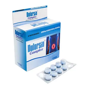 Dolorsin Complex tabletas recubiertas Novamed - Sobre x 8