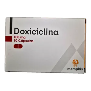 Doxiciclina 100 mg cápsulas Memphis