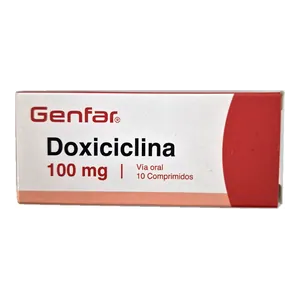 Doxiciclina 100 mg comprimidos Genfar