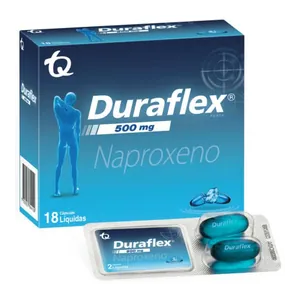 Duraflex naproxeno 500 mg cápsulas líquidas Tecnoquímicas - Caja x 18