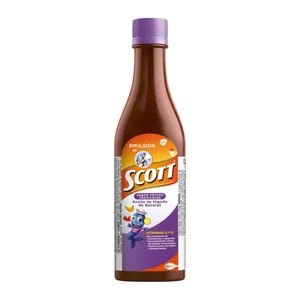 Emulsión de Scott sabor frutas tropicales