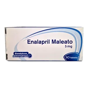 Enalapril maleato 5 mg tabletas Coaspharma