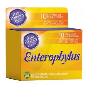Enterophylus probiótico cápsulas vegetarianas x30