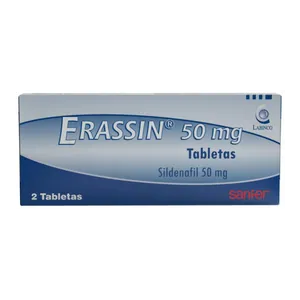 Erassin sildenafil 50 mg tabletas x2 Sanfer