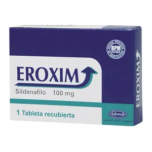 Eroxim sildenafilo 100 mg tableta recubierta x1 Lafrancol