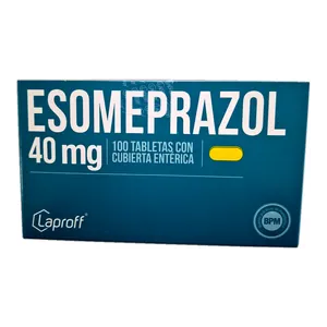 Esomeprazol 40 mg tabletas con cubierta entérica Laproff