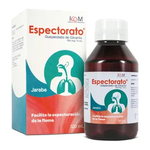 Espectorato guayacolato de glicerilo jarabe 120 mL