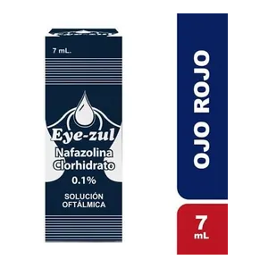 Eye-zul nafazolina 0,1% solución oftálmica 7 mL