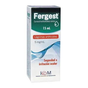 Fergest carboximetilcelulosa lágrimas artificiales 15 mL