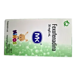 Fexofenadina 30 mg/5 mL suspensión oral niños 150 mL MK
