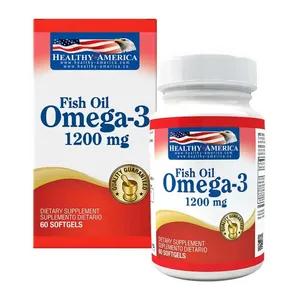 Fish Oil Omega-3 1200 mg cápsulas blandas x60