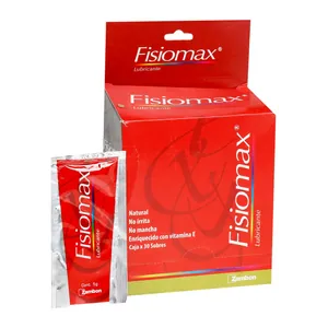 Fisiomax lubricante sobres x30 - Caja x 30
