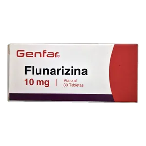 Flunarizina 10 mg tabletas Genfar