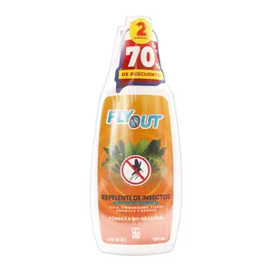 Fly Out repelente de insectos x2 100 mL