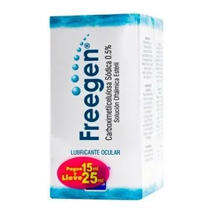 Freegen carboximetilcelulosa 0,5% lubricante ocular 25 mL Ophtha