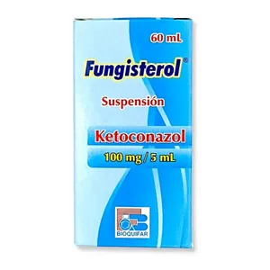 Fungisterol ketoconazol 100 mg/5 mL suspensión 60 mL Bioquifar