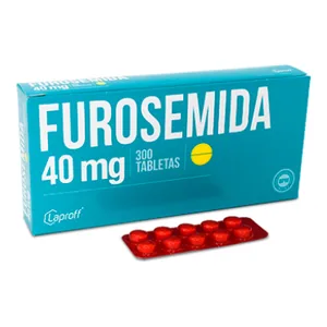 Furosemida 40 mg tabletas Laproff - Sobre x 10