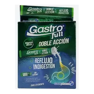 Gastro Full doble acción sachets caja x24 Coaspharma