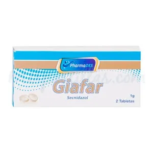 Giafar secnidazol 1 g tabletas PharmaDES