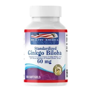 Ginkgo Biloba 60 mg cápsulas blandas x100