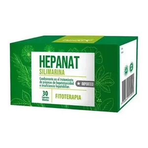 Hepanat silimarina cápsulas blandas x30 Funat - Caja x 30
