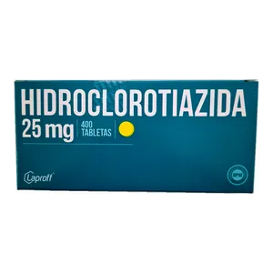 Hidroclorotiazida 25 mg tabletas Laproff - Caja x 400