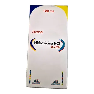 Hidroxicina HCl 0,25% jarabe 120 mL