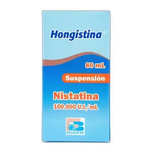 Hongistina nistatina 100.000 UI/mL suspensión 60 mL Bioquifar