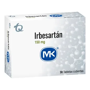 Irbesartán 150 mg tabletas recubiertas MK
