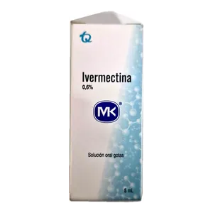 Ivermectina 0,6% solución oral gotas MK