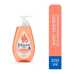 Johnson's Baby baño líquido de la cabeza a los pies 200 mL