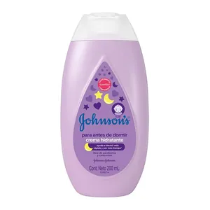 Johnson's Baby crema hidratante antes de dormir 200 mL