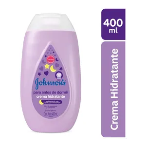 Johnson's Baby crema hidratante antes de dormir 400 mL