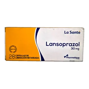 Lansoprazol 30 mg cápsulas de liberación retardada La Santé