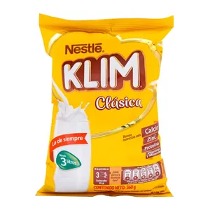 Leche en polvo Klim Clásica 360 g