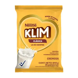Leche en polvo Klim Clásica 840 g