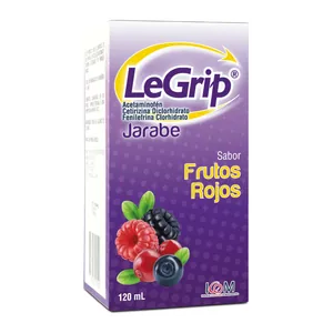 LeGrip jarabe frutos rojos 120 mL