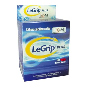 LeGrip Plus cápsulas blandas - Sobre x 10